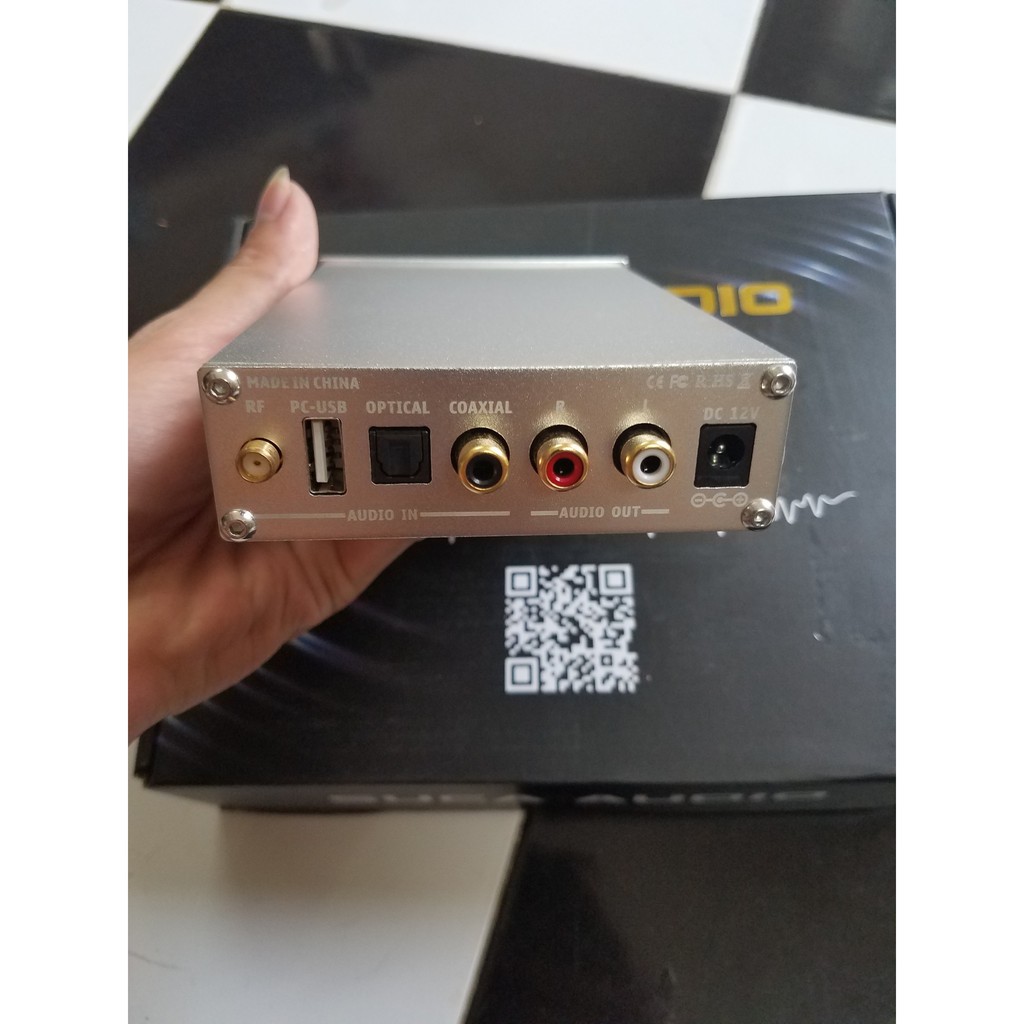 BỘ GIẢI MÃ ÂM THANH SUCA-AUDIO DAC Q5P.R.O.