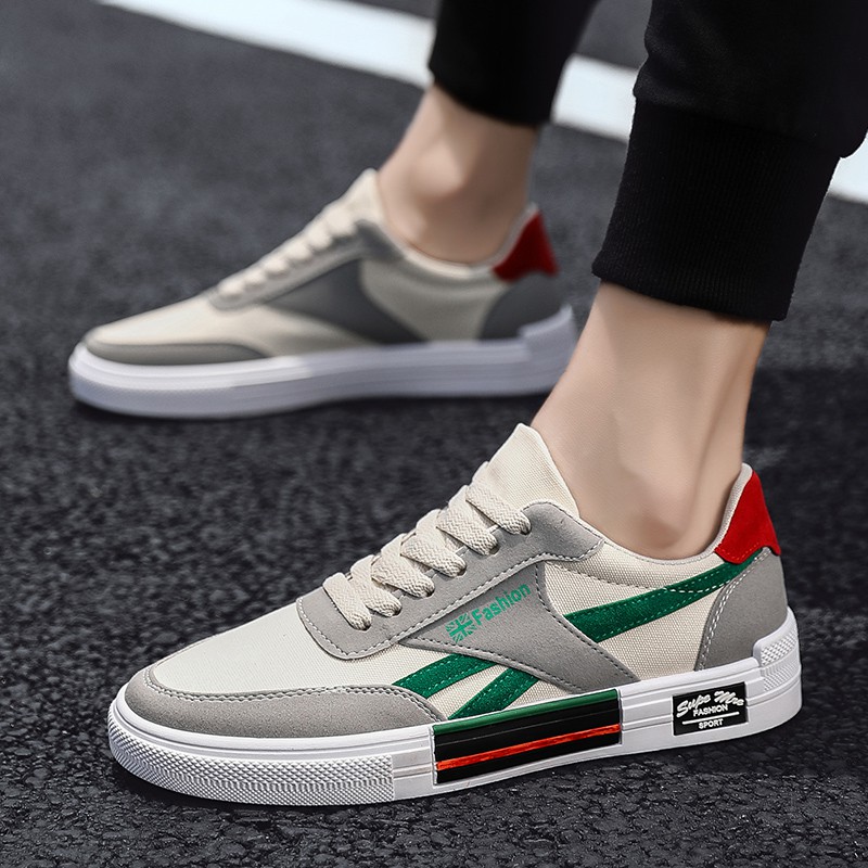 Giày vải canvas kiểu Hàn Quốc thoáng khí thời trang mùa hè dành cho nam | BigBuy360 - bigbuy360.vn