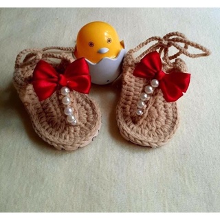 dép xỏ ngón len xinh cho bé