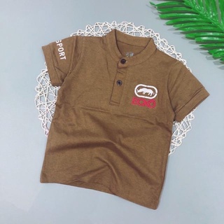Áo thun có cổ cho bé trai