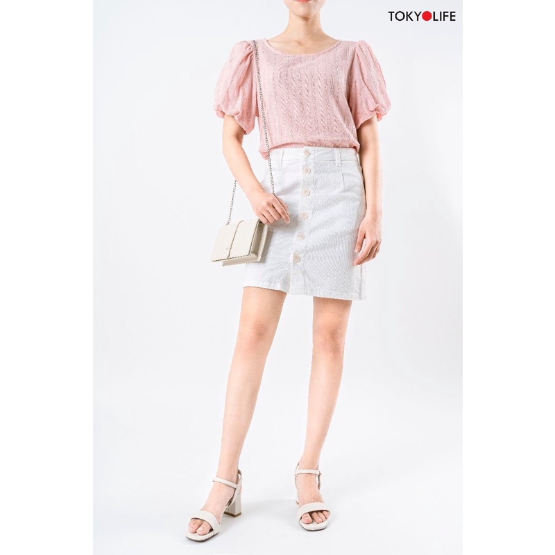 [Mã WABRSWK giảm 10% đơn 250K] Áo sơ mi Nữ Cotton Cao Cấp, Basic TOKYOLIFE N9TSH004I