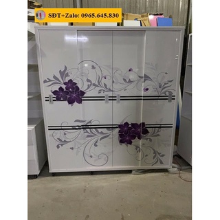 Tủ Nhựa Đài Loan 4 Cánh In 3D 278