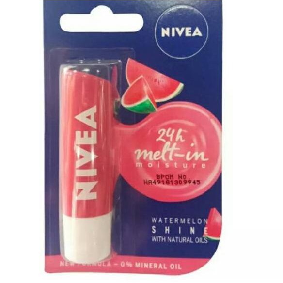 (Hàng Mới Về) Son Dưỡng Môi Chiết Xuất Trái Cây Chăm Sóc Da Môi Nivea | BigBuy360 - bigbuy360.vn
