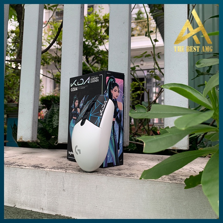 Chuột Không Dây Logitech G304 KDA Màu Trắng - Chuột Máy Tính Không Dây Gaming Wireless Chơi Game Cực Nhạy Thiết Kế Đẹp | BigBuy360 - bigbuy360.vn