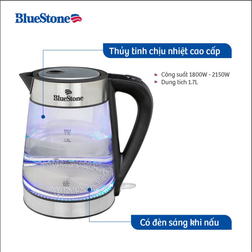 Ấm siêu tốc Bluestone KTB-3426 Bảo hành 24 tháng