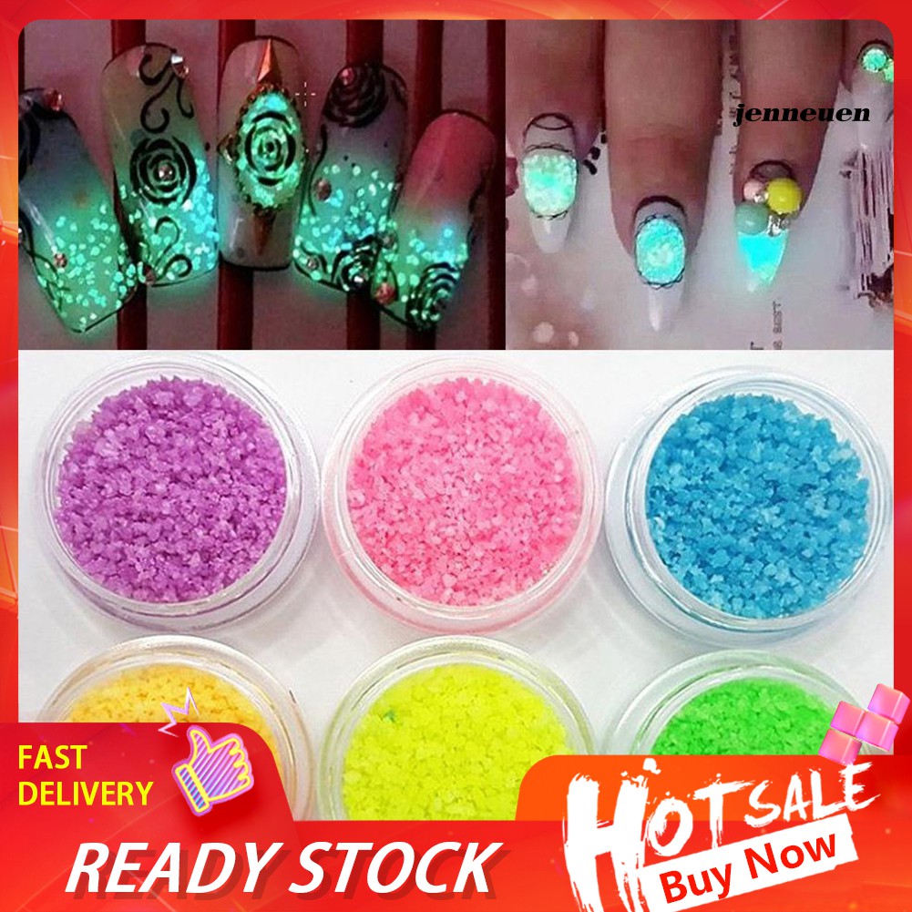 [Hàng mới về] Bột Kim Tuyến Trang Trí Móng Tay 7 Màu Tùy Chọn