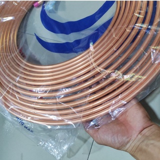 1M ống đồng điều hoà ống đồng máy lạnh fi 10 dày 0.71