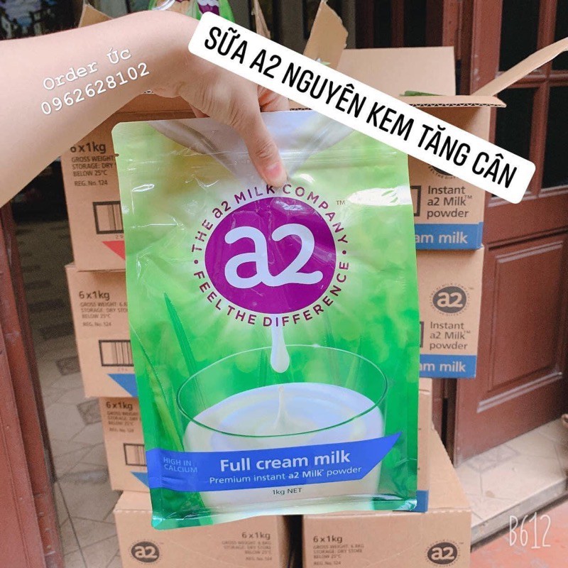 SỮA A2 NGUYÊN KEM+TÁCH KEM