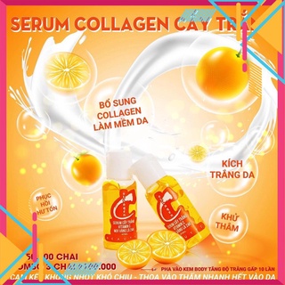 Serum cấy trắng vitamin c siêu trắng hàng chính hãng