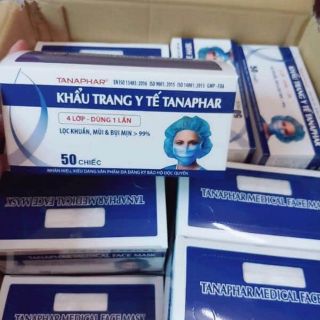 Khẩu trang Tanaphar 4 lớp 50c
