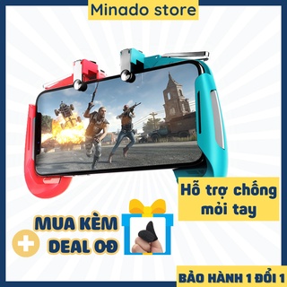 Tay cầm chơi game điện thoại AK16 siêu nhạy siêu nhẹ máy chơi game cầm tay cá tính nam nữ Minado store
