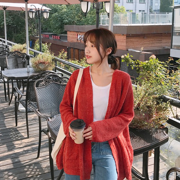 ORDER - CARDIGAN DÁNG DÀI ULZZANG
