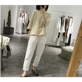 Quần Baggy Kaki Trắng