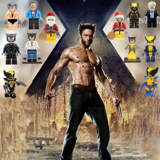 Mô Hình Nhân Vật Deadpool Wolverine X-Men Chân Thật