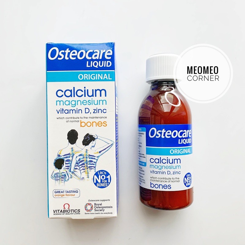 Canxi nước Osteocare Liquid 200ml Anh