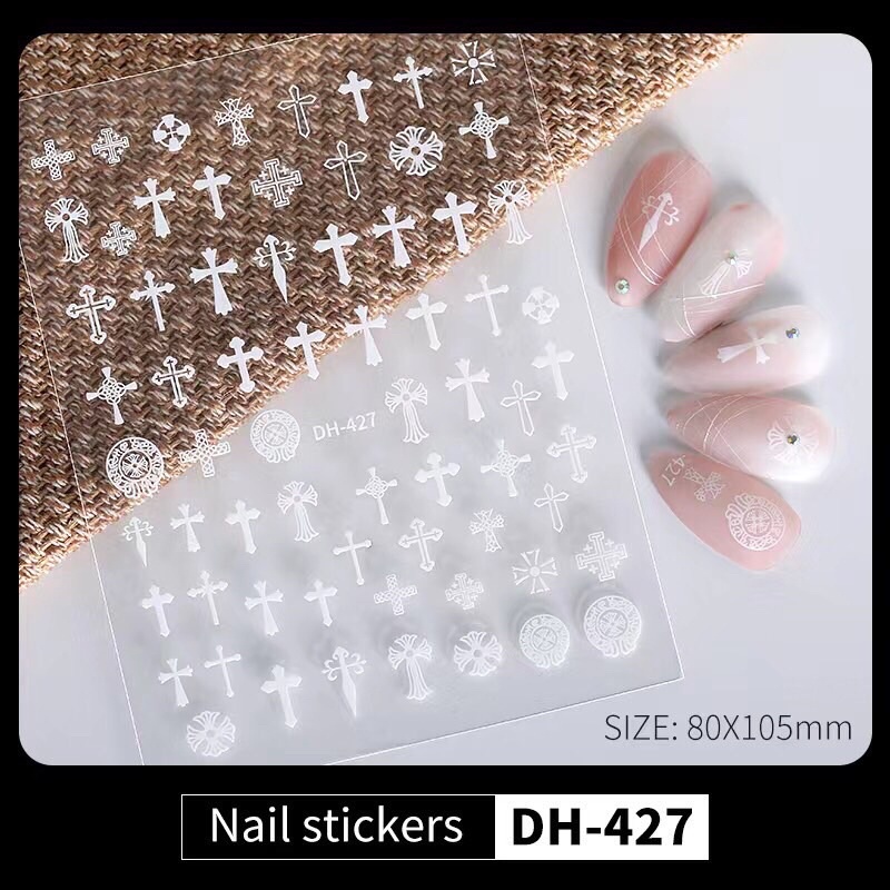 Hình dán sticker các mẫu mới trang trí nail