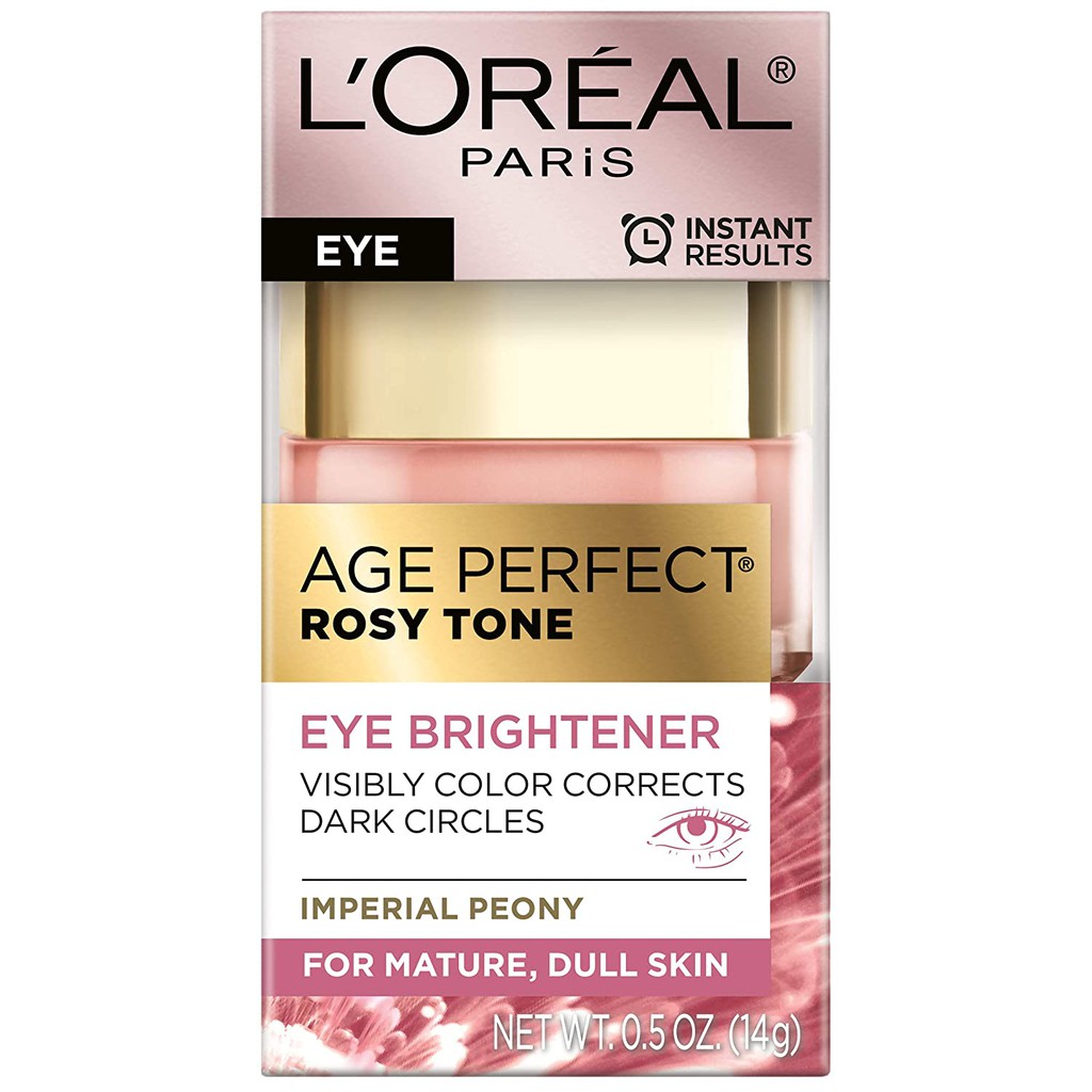 Kem dưỡng mắt Loreal L’Oreal Paris Age Perfect Rosy Tone Eye Brightener 14G