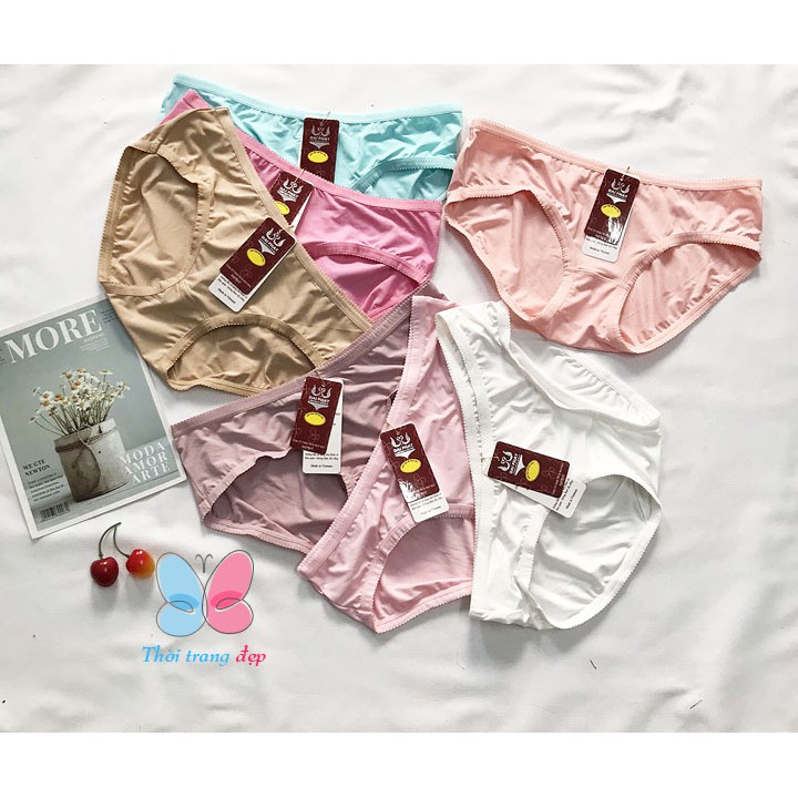 Quần lót nữ thun lạnh mềm freesize cỡ XL từ 50-55kg - QL2709