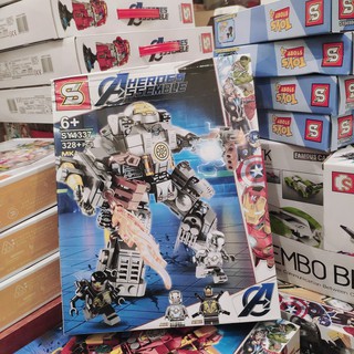 [Giá Sập Sàn] Xếp hình kiểu lego - Robot siêu nhân