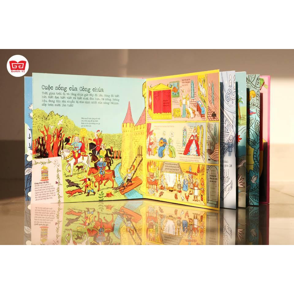 Sách Tương Tác - Sách dựng hình 3D - Những nàng tiên và các nàng công chúa | BigBuy360 - bigbuy360.vn
