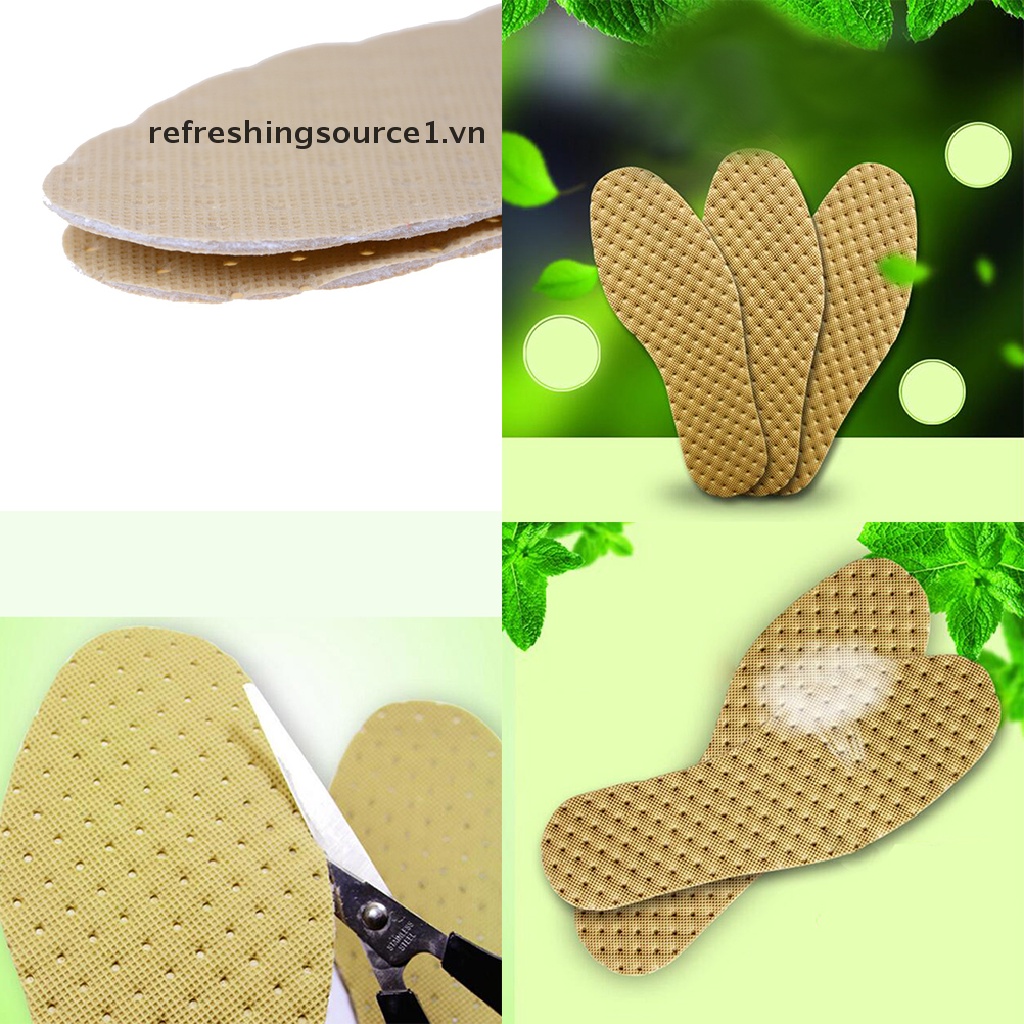 1 Cặp Đế Lót Giày Thấm Hút Mồ Hôi 1.vn}