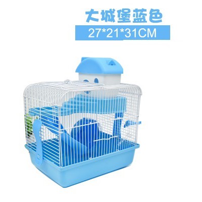 Combo 2: LỒNG TRUNG + FULL ĐỒ NUÔI CHUỘT HAMSTER (tặng bộ vệ sinh chuồng 30k)