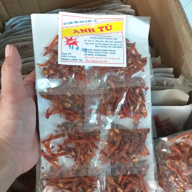 Combo 50 vỉ cá chichi