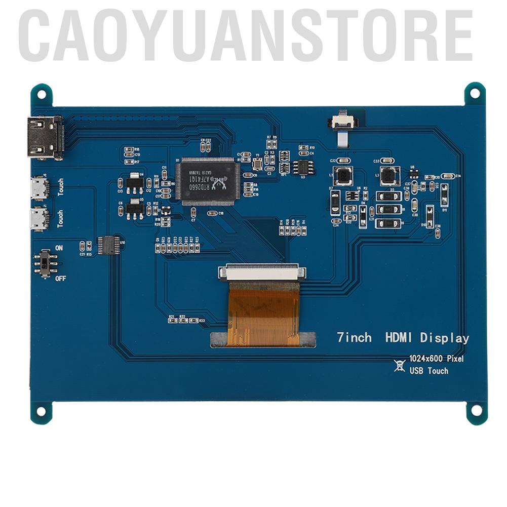 Màn hình LCD 7 inch HDMI IPS 1024x600 full HD cảm ứng điện dung cho Raspberry Pi