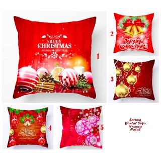 Vỏ Bọc Gối Sô Pha Họa Tiết Giáng Sinh 2 (45X45)