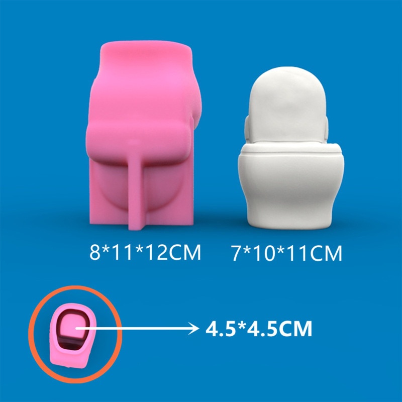 Khuôn Silicone Đổ Xi Măng / Chậu Hoa / Chậu Cây Cảnh DIY