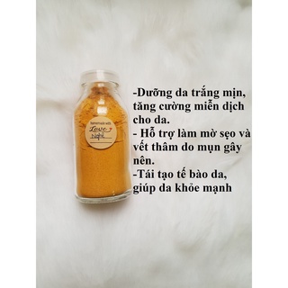 Bột nghệ vàng mờ thâm, dưỡng trắng lọ 50g