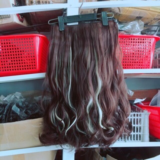 Tóc giả kẹp phím line❤️💕free ship-ảnh thậT
