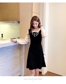 Bán sỉ Đầm len đuôi cá