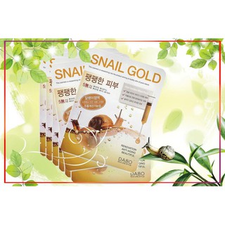 Miếng Đắp Mặt Nạ Trắng Da DABO Tinh Chất Ốc Sên