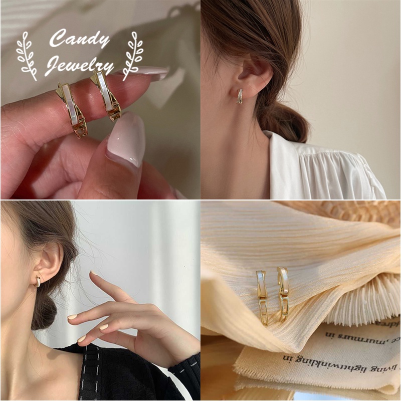 Bông tai hình thánh giá phong cách retro sang trọng cho nữ