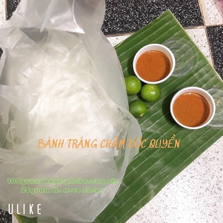 Phơi sương rìa chấm sốt muối tắc