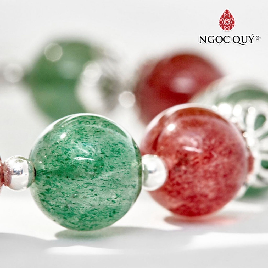 Vòng tay TA dâu phối charm bướm - Ngọc Quý