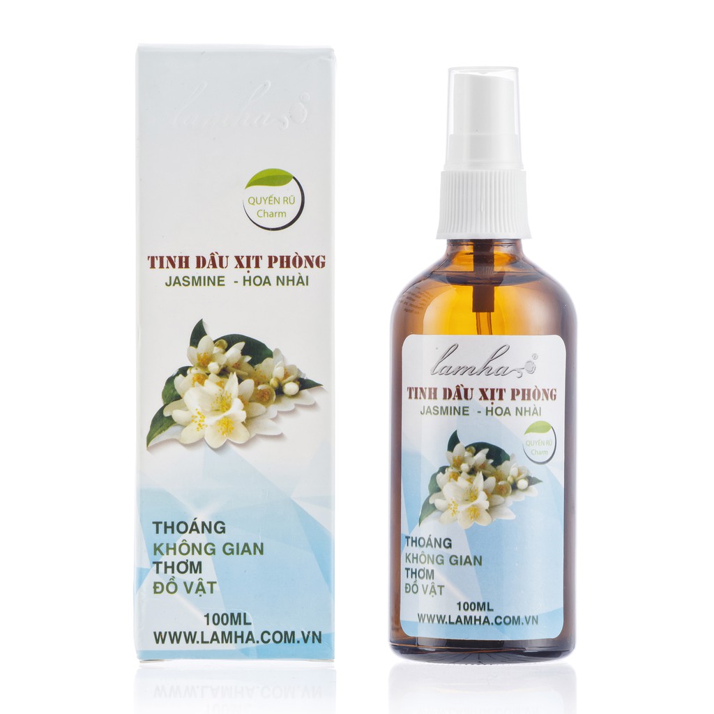 Tinh dầu xịt phòng Hoa Nhài LAMHA 100ml