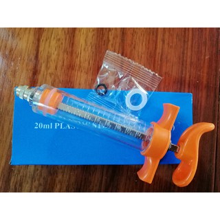 Xilanh kim tiêm nhựa cho gia súc gia cầm  20ml _Sẵn hàng sll Bền Dễ sử dụng