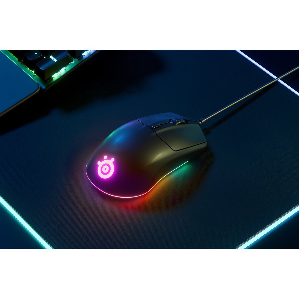 Chuột chơi game có dây Steelseries Rival 3 RGB (Sản phẩm mới) - Chính hãng