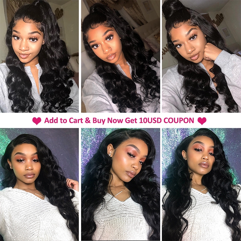 Tóc Giả Xoăn Dài Màu Đen Tự Nhiên 26 Inch