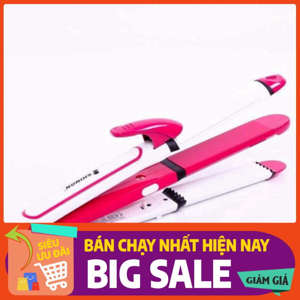 [FREE SHIP] 💥[BẢO HÀN 1 NĂM]💥Máy Làm Tóc Shinon Hàn Quốc Uốn Duỗi Bấm 3IN 1 Hàng Chính Hãng 💥SIÊU HOT💥