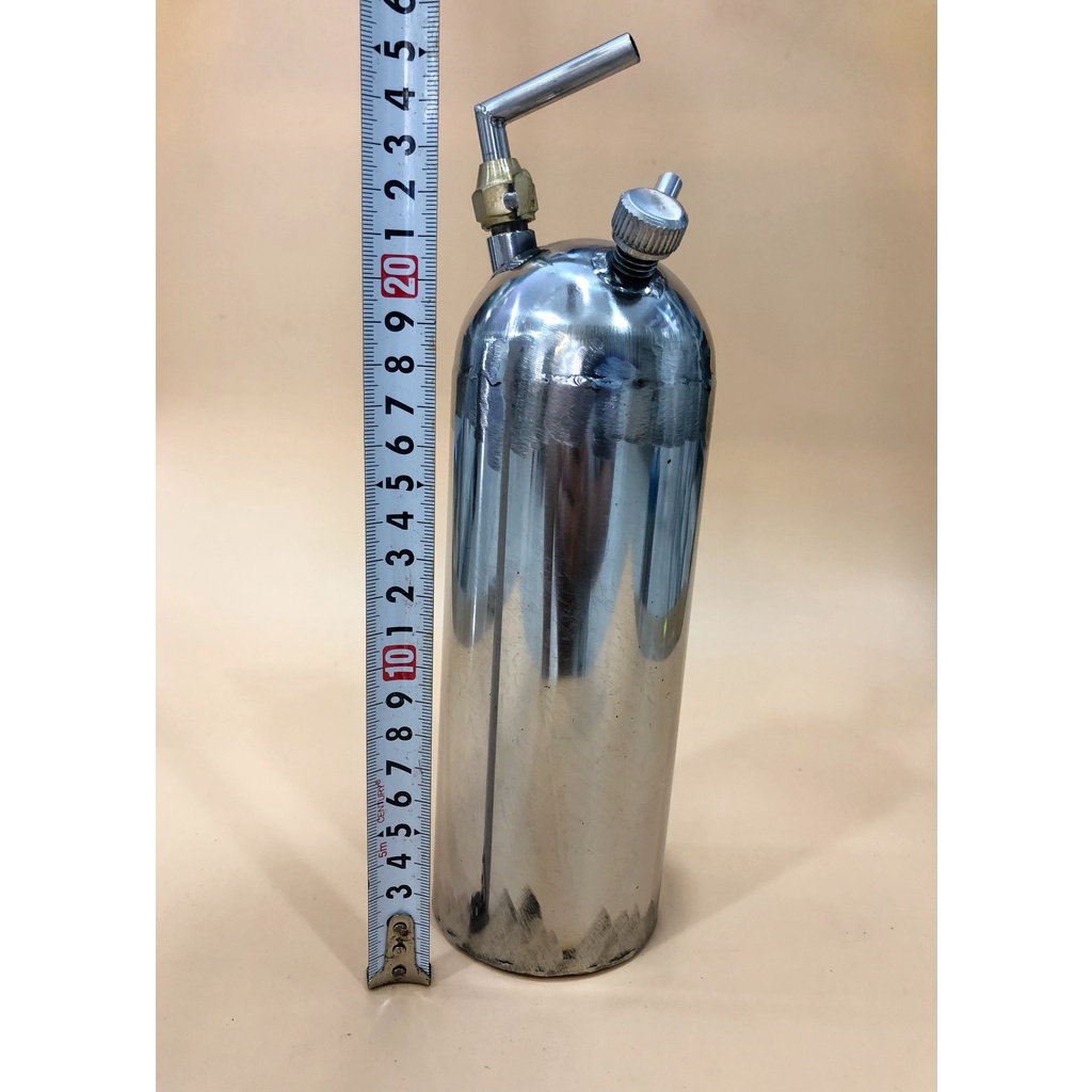 BÌNH ĐỰNG XĂNG  VỎ INOX
