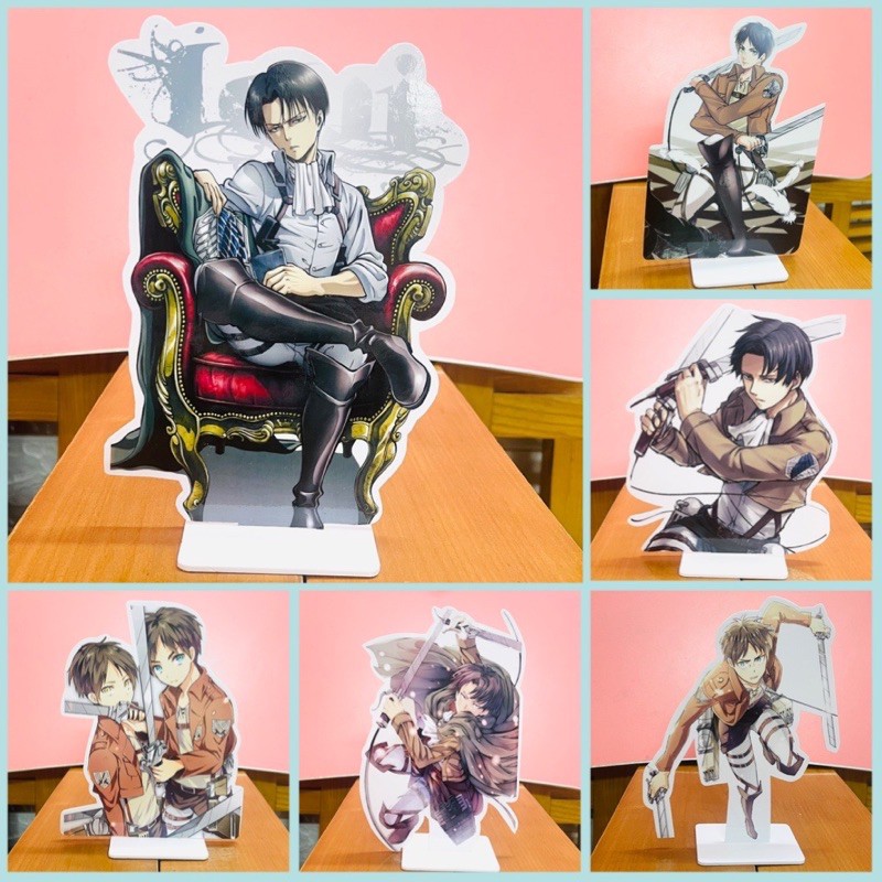 mô hình để bàn anime attack on titan /Standee tượng attack on titan