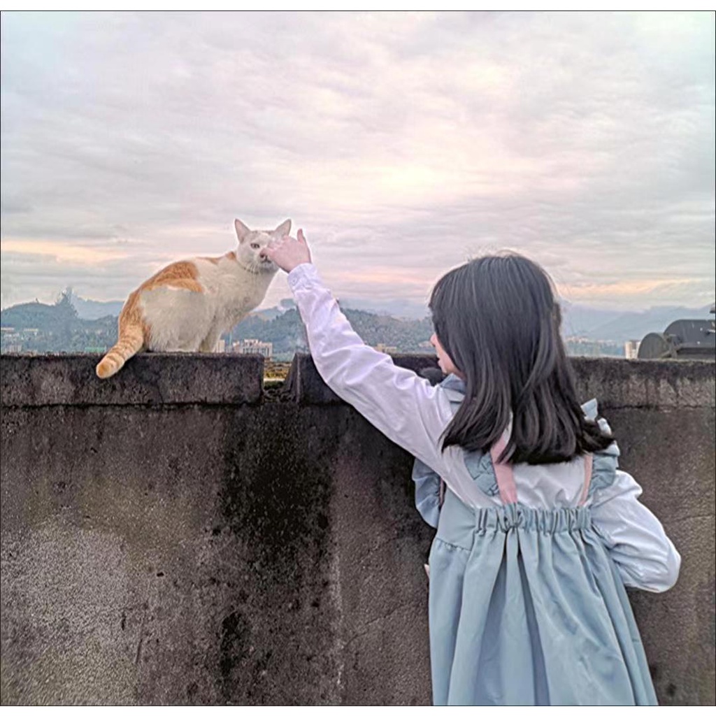 Đầm Lolita Mềm Mại Dáng Rộng Thời Trang Xuân Thu Cho Nữ