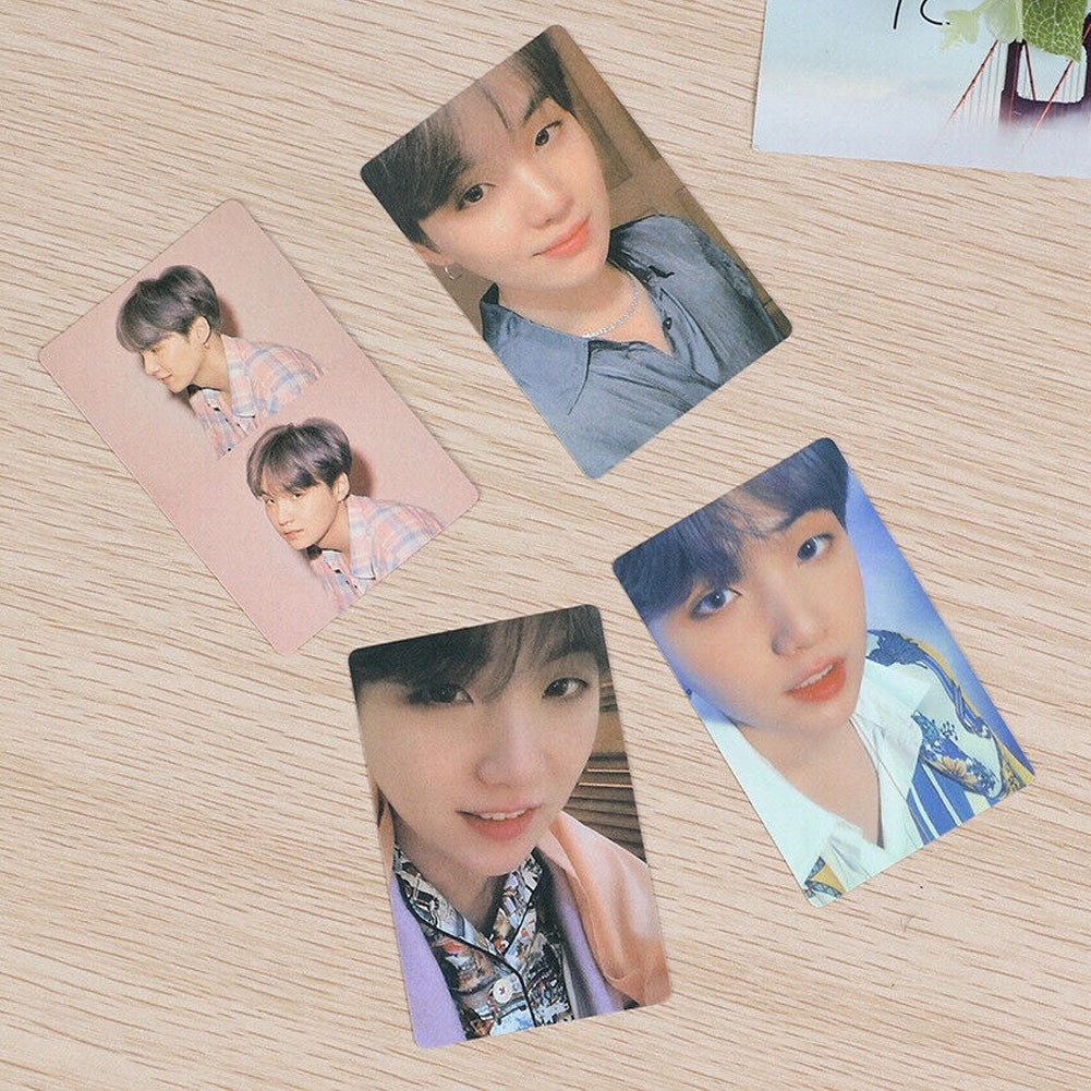 Bộ Ảnh Thẻ Hình Nhóm Nhạc Bts Bằng Giấy