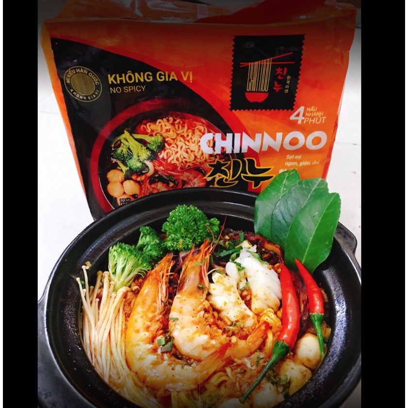 Combo 3 vắt mì Hàn Quốc và 1 chai sốt nấu mì cay Hàn Quốc 300ml, NGỌC HIỂN FOODS