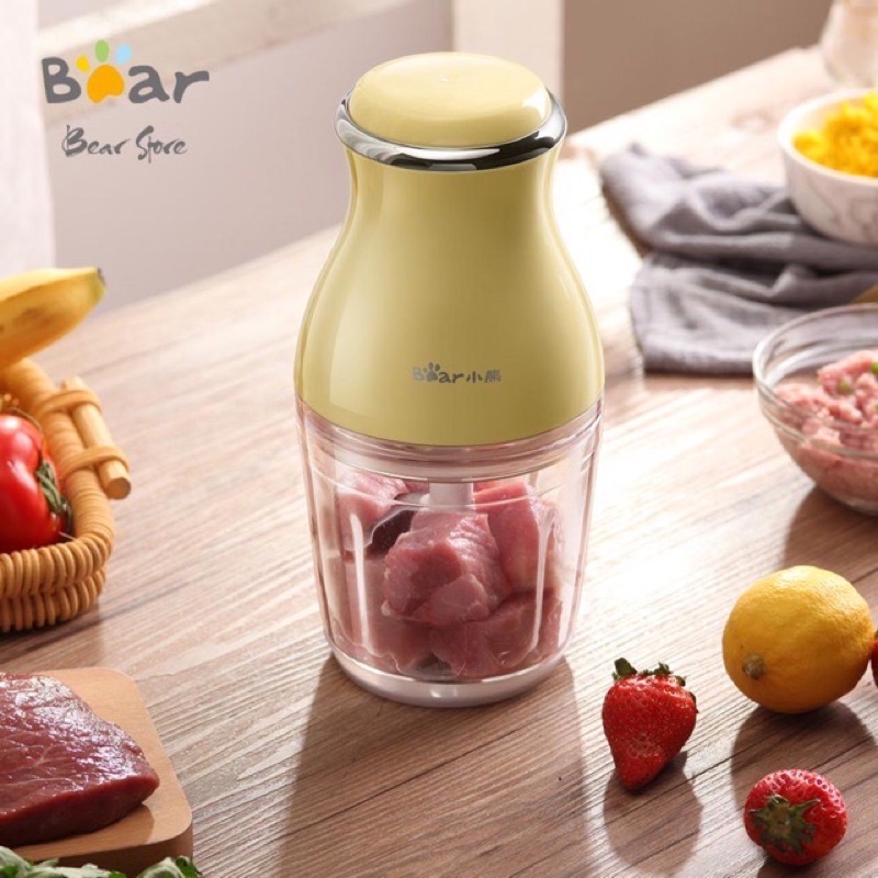 Máy Say Sinh Tố Bear Chế Biến Ăn Dặm Cho Bé Loại 0,6lít