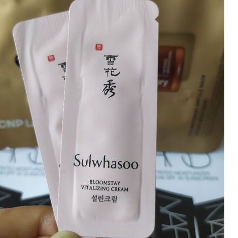 kem dưỡng cô đặc phục hồi da trắng hồng căng bóng da Sulwhasoo sample