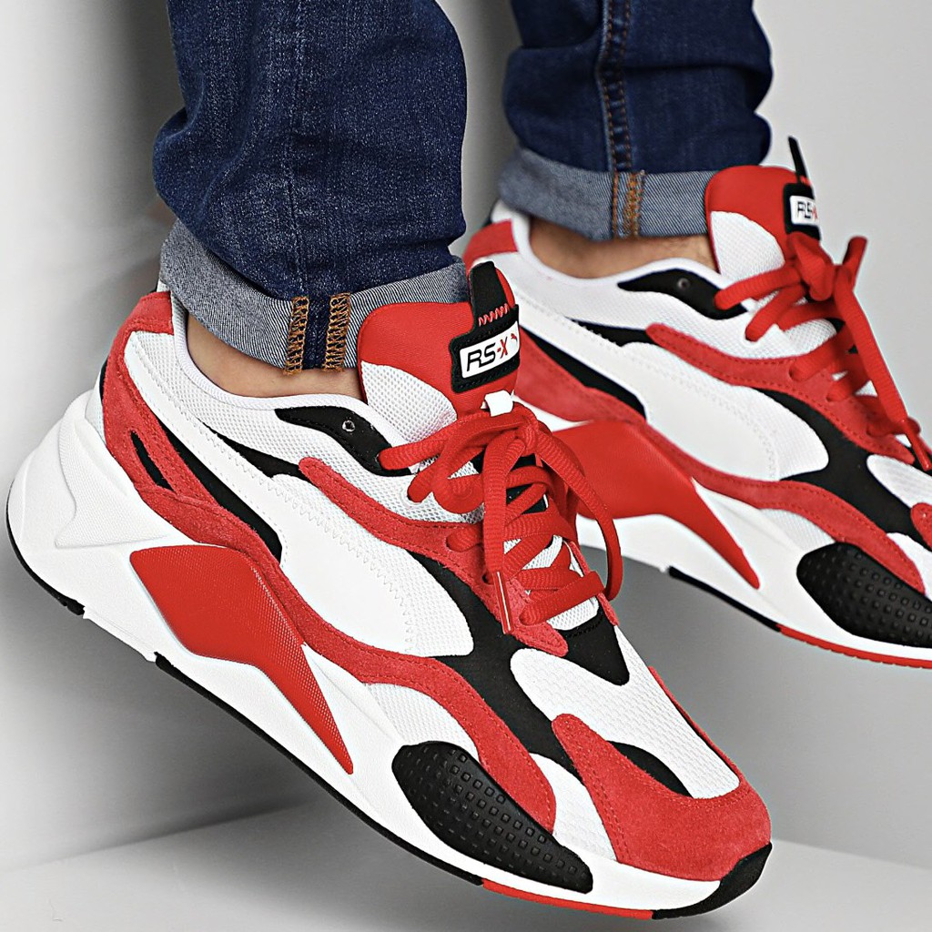 puma rsx3 red